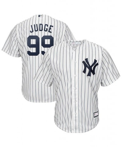 Men's Aaron Judge White New York Yankees Big and Tall Replica Player Jersey $57.20 Jersey