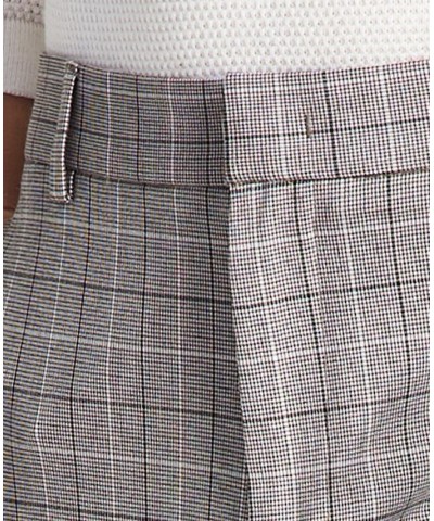 Men's Modern-Fit TH Flex Stretch Plaid Dress Pants PD03 $26.40 Pants