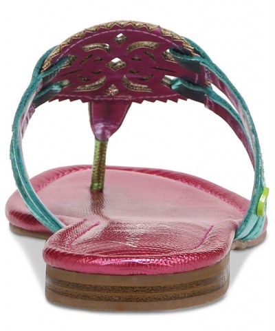 Women's Canyon Medallion Flat Sandals PD05 $32.43 Shoes