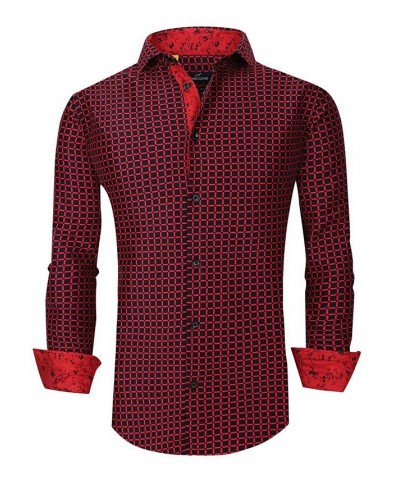 Men's Slim Fit Business Nautical Button Down Dress Shirt $20.64 Dress Shirts