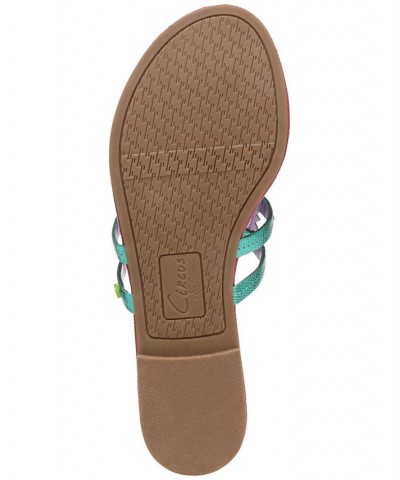 Women's Canyon Medallion Flat Sandals PD05 $32.43 Shoes