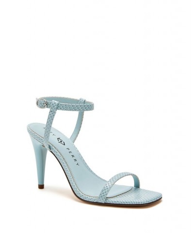 Women's The Vivvian Buckle Sandals Blue $32.40 Shoes