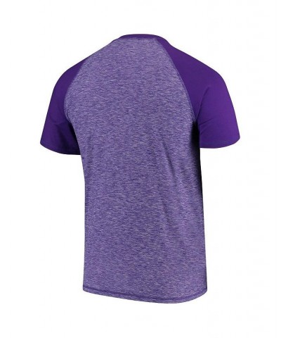 Men's Branded Purple Sacramento Kings Made to Move Static Raglan Performance T-shirt $14.76 T-Shirts