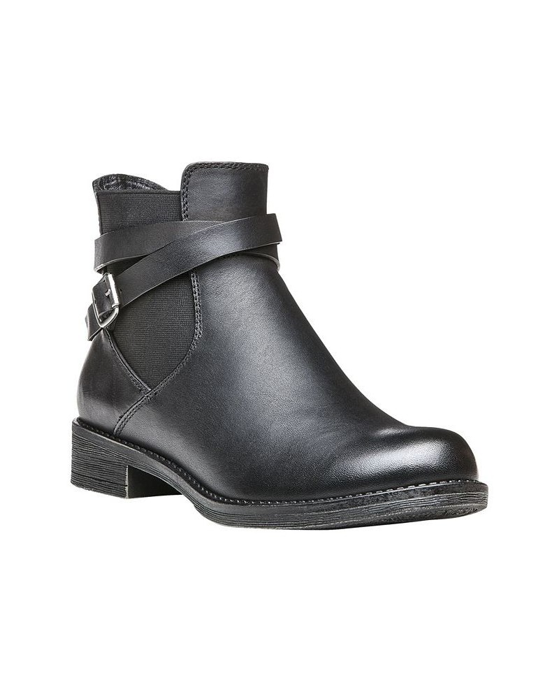 Women's Tatum Fashion Ankle Booties Black $56.33 Shoes