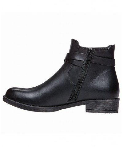 Women's Tatum Fashion Ankle Booties Black $56.33 Shoes