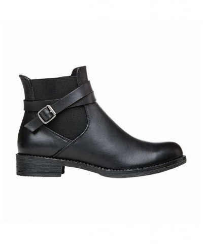 Women's Tatum Fashion Ankle Booties Black $56.33 Shoes