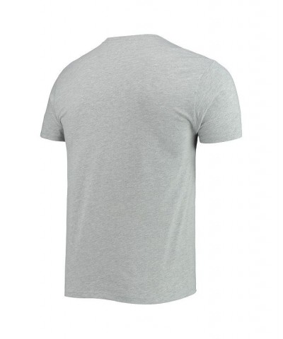 Men's Heathered Gray Indianapolis Colts Helmet T-shirt $18.90 T-Shirts