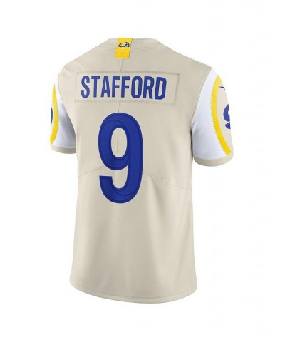 Men's Matthew Stafford Bone Los Angeles Rams Vapor Limited Jersey $66.30 Jersey