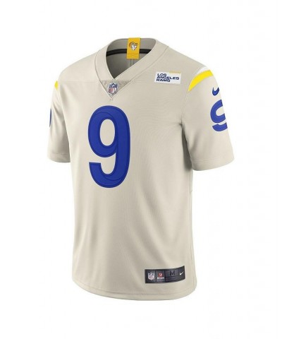 Men's Matthew Stafford Bone Los Angeles Rams Vapor Limited Jersey $66.30 Jersey