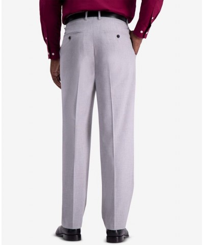 J.M. Men’s Premium Classic-Fit 4-Way Stretch Dress Pants Light Grey $26.95 Pants