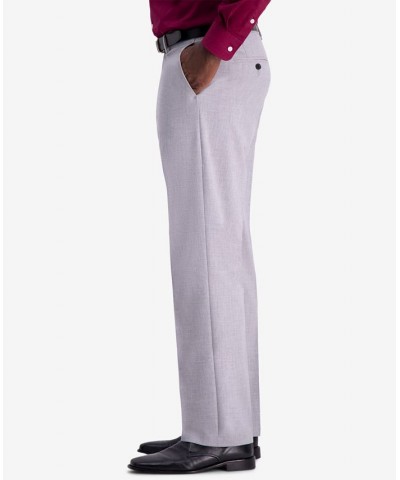 J.M. Men’s Premium Classic-Fit 4-Way Stretch Dress Pants Light Grey $26.95 Pants