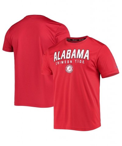 Men's Crimson Alabama Crimson Tide Stack T-shirt $18.19 T-Shirts