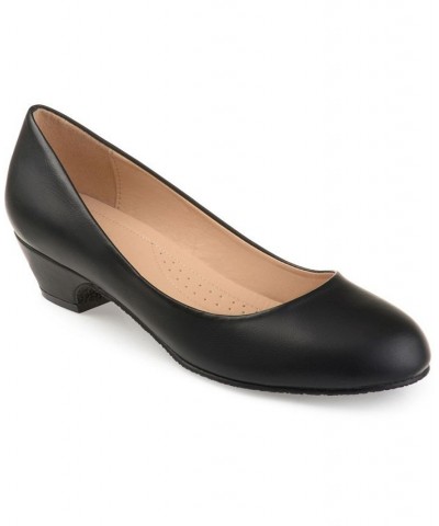 Women's Comfort Saar Low Heels Black $35.20 Shoes