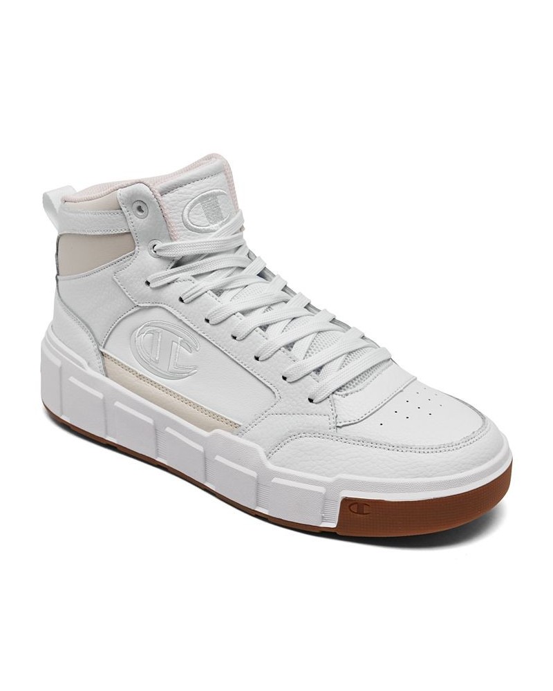 Men's Drome Ventor Hi Casual Sneakers White $34.00 Shoes