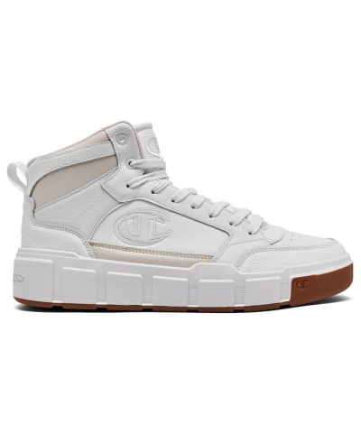 Men's Drome Ventor Hi Casual Sneakers White $34.00 Shoes