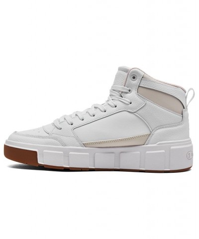 Men's Drome Ventor Hi Casual Sneakers White $34.00 Shoes