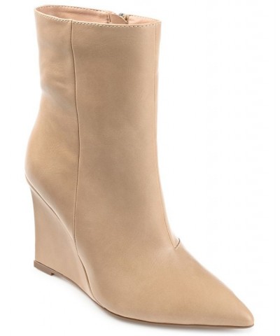 Women's Glorria Wedge Bootie PD03 $54.60 Shoes