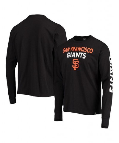 Men's Black San Francisco Giants All-Pro Team Long Sleeve T-shirt $26.99 T-Shirts