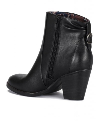 Charee Women's Bootie Black $52.32 Shoes