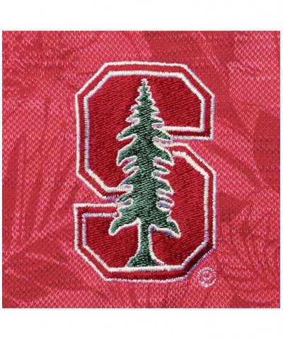 Men's Cardinal Stanford Cardinal Palmetto Palms Polo $38.40 Polo Shirts