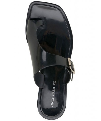 Jicarlie Slip-On Slide Jelly Sandals Black $35.88 Shoes