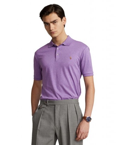 Men's Classic-Fit Soft Cotton Polo Shirt PD08 $56.40 Polo Shirts