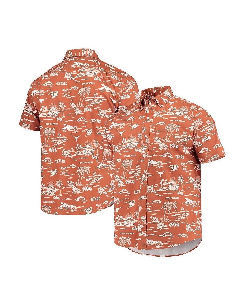 Men's Texas Orange Texas Longhorns Classic Button-Down Shirt $44.40 Shirts