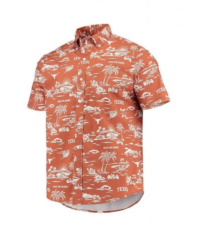 Men's Texas Orange Texas Longhorns Classic Button-Down Shirt $44.40 Shirts