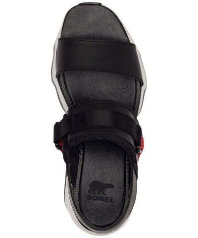 Kinetic Impact Slip-On Slingback Wedge Sandals Black $52.70 Shoes