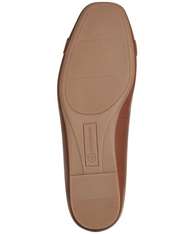 Brookee Memory Foam Ballet Flats Brown $42.79 Shoes