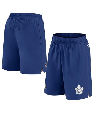 Men's Branded Blue Toronto Maple Leafs Authentic Pro Rink Shorts $37.50 Shorts