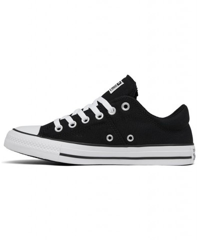 Women's Chuck Taylor Madison Low Top Casual Sneakers Black $29.40 Shoes