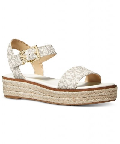 Women's Richie Espadrille Wedge Sandals Tan/Beige $33.79 Shoes