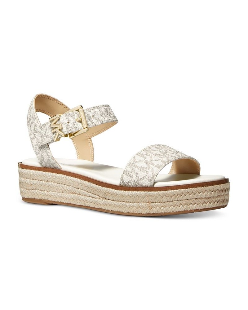 Women's Richie Espadrille Wedge Sandals Tan/Beige $33.79 Shoes