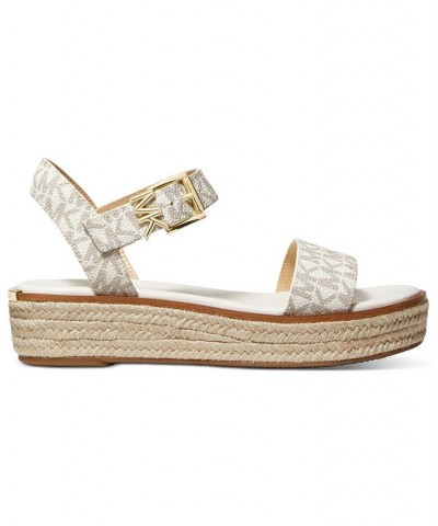 Women's Richie Espadrille Wedge Sandals Tan/Beige $33.79 Shoes