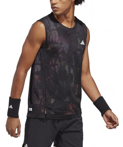 Men's Melbourne Tennis Slim-Fit Sleeveless Performance T-Shirt Multi $35.70 T-Shirts