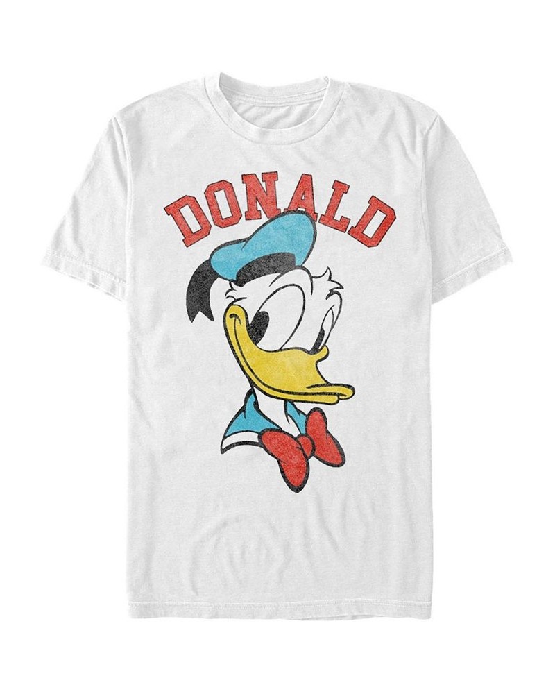 Men's Donald Short Sleeve Crew T-shirt White $17.50 T-Shirts