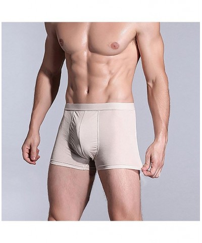 Men's Ultra Soft Comfy Silk Boxer PD01 $28.59 Underwear