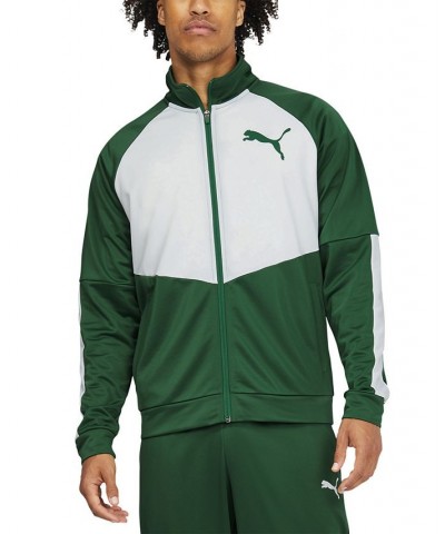 Men's Contrast Logo Jacket 2.0 Vine Green/wht $27.50 Jackets