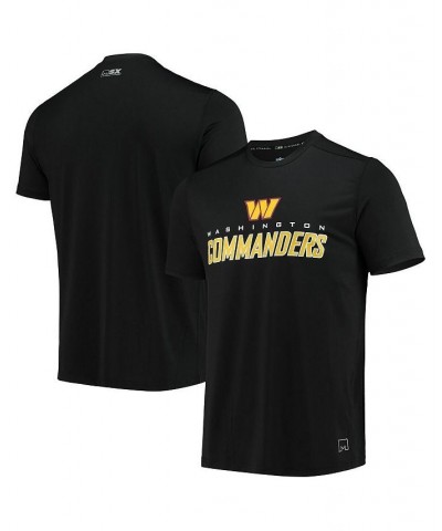 Men's Black Washington Commanders T-shirt $51.29 T-Shirts