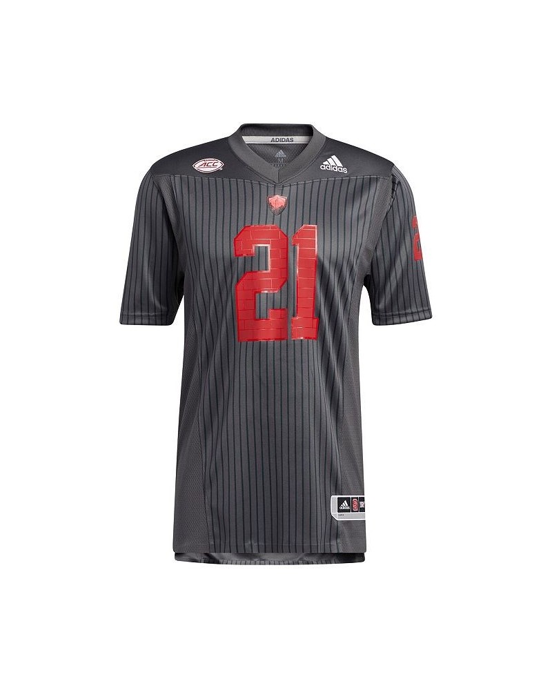 Men's 21 Gray NC State Wolfpack Strategy Premier Jersey $62.40 Jersey