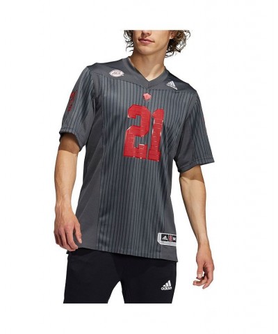 Men's 21 Gray NC State Wolfpack Strategy Premier Jersey $62.40 Jersey