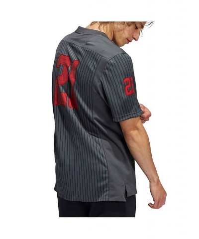 Men's 21 Gray NC State Wolfpack Strategy Premier Jersey $62.40 Jersey