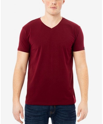 Men's Basic V-Neck Short Sleeve T-shirt PD12 $13.50 T-Shirts