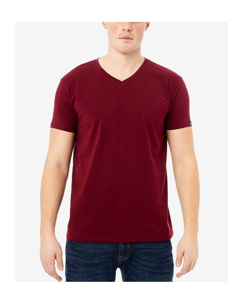 Men's Basic V-Neck Short Sleeve T-shirt PD12 $13.50 T-Shirts