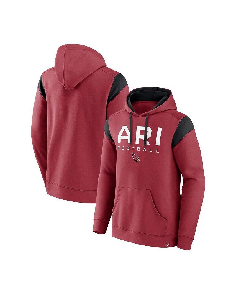 Men's Branded Cardinal Arizona Cardinals Call The Shot Pullover Hoodie $40.00 Sweatshirt