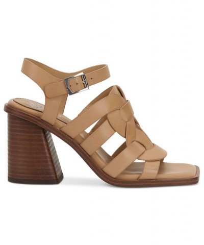 Isaminda Woven Fisherman City Sandals Tan/Beige $56.99 Shoes