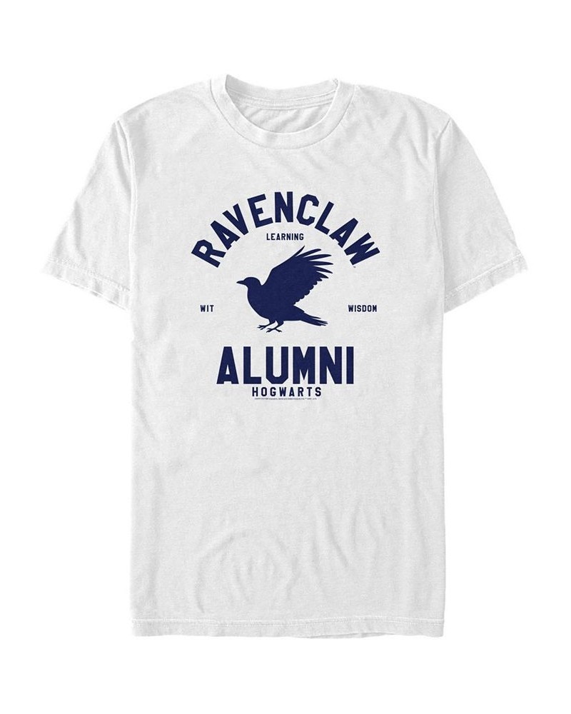 Men's Ravenclaw Alumni Short Sleeve Crew T-shirt White $18.54 T-Shirts