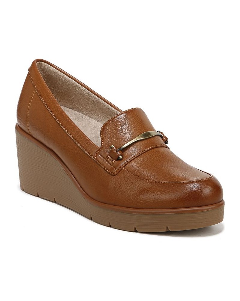 Achieve Wedge Loafers Brown $43.05 Shoes